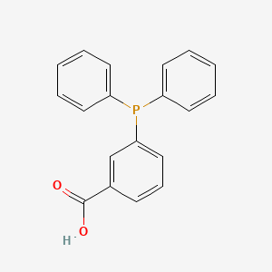 molecular formula C19H15O2P B3049625 3-(二苯基膦基)苯甲酸 CAS No. 2129-30-8