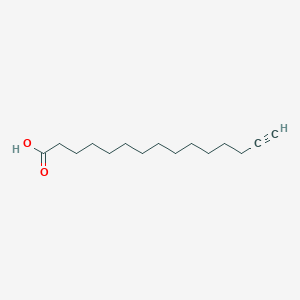 molecular formula C15H26O2 B3049626 14-十五碳炔酸 CAS No. 212913-84-3