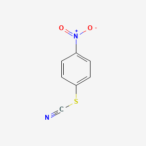 molecular formula C7H4N2O2S B3049642 Thiocyanic acid, 4-nitrophenyl ester CAS No. 2137-92-0