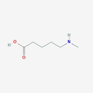 molecular formula C6H13NO2 B3049643 5-(Methylamino)pentanoic acid CAS No. 21382-30-9