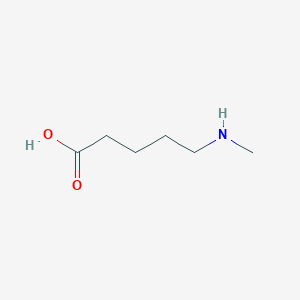 molecular formula C6H13NO2 B3049643 5-(甲基氨基)戊酸 CAS No. 21382-30-9