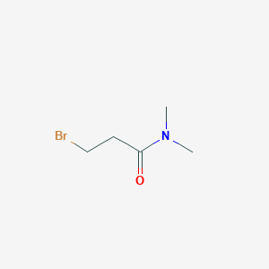 molecular formula C5H10BrNO B3049656 3-Bromo-n,n-dimethylpropanamide CAS No. 21437-86-5