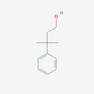 molecular formula C11H16O B3049658 3-Methyl-3-phenylbutan-1-ol CAS No. 21438-74-4