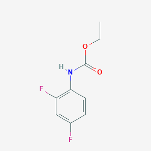 molecular formula C9H9F2NO2 B3049661 Ethyl n-(2,4-difluorophenyl)carbamate CAS No. 2145-87-1