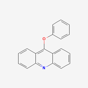 molecular formula C19H13NO B3049667 9-苯氧基吖啶 CAS No. 2148-14-3