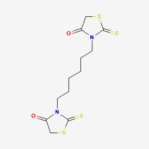 Rhodanine, 3,3'-hexamethylenedi-