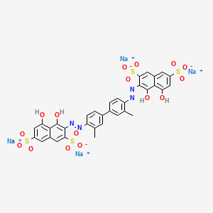 molecular formula C34H26N4O16S4 B3049674 Direct blue 25 CAS No. 2150-54-1