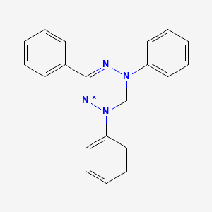 molecular formula C20H17N4 B3049683 2,4,6-Triphenylverdazyl CAS No. 2154-65-6