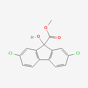 molecular formula C15H10Cl2O3 B3049704 二氯氟雷诺-甲基 CAS No. 21634-96-8