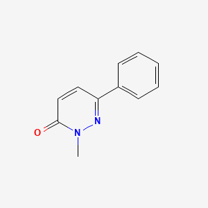 molecular formula C11H10N2O B3049707 2-Methyl-6-phenylpyridazin-3(2h)-one CAS No. 2165-04-0