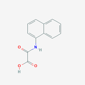 molecular formula C12H9NO3 B3049709 N-Naphthalen-1-yl-oxalamic acid CAS No. 21660-76-4