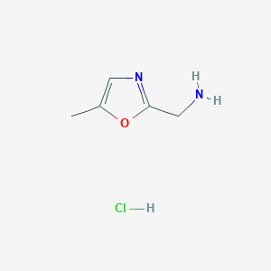 (5-Methyl-1,3-oxazol-2-yl)methanamine hydrochloride