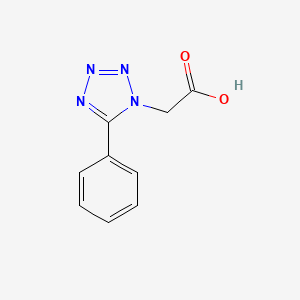 1H-Tetrazole-1-acetic acid, 5-phenyl-