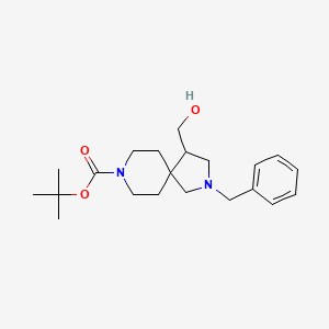Tert-Butyl 2-Benzyl-4-(Hydroxymethyl)-2,8-Diazaspiro[4.5]Decane-8-Carboxylate