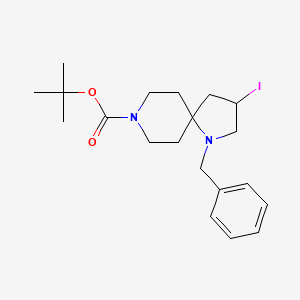 Tert-Butyl 1-Benzyl-3-Iodo-1,8-Diazaspiro[4.5]Decane-8-Carboxylate