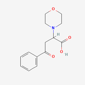 2-(Morpholin-4-yl)-4-oxo-4-phenylbutanoic acid