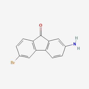2-Amino-6-bromo-9h-fluoren-9-one