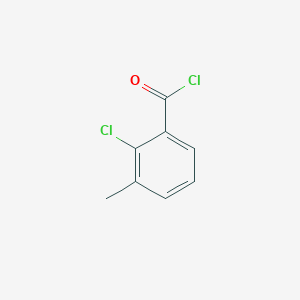 molecular formula C8H6Cl2O B3049762 2-Chloro-3-methylbenzoyl chloride CAS No. 21900-56-1