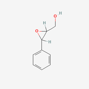 molecular formula C9H10O2 B3049766 (3-苯基氧代环氧乙基)甲醇 CAS No. 21915-53-7