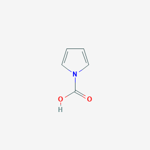 molecular formula C5H5NO2 B3049776 1H-吡咯-1-羧酸 CAS No. 21972-99-6