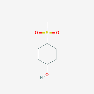 molecular formula C7H14O3S B3049779 4-(甲磺酰基)环己醇 CAS No. 21975-10-0