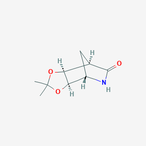 (3aR,4S,7R,7aS)-2,2-Dimethyltetrahydro-2H-4,7-methano[1,3]dioxolo[4,5-c]pyridin-6(3aH)-one