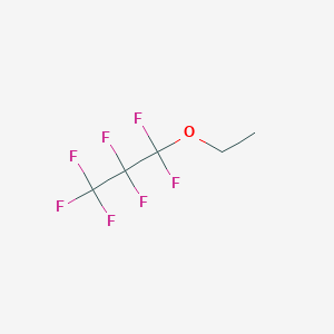 molecular formula C5H5F7O B3049800 Propane, 1-ethoxy-1,1,2,2,3,3,3-heptafluoro- CAS No. 22052-86-4