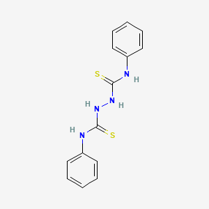 molecular formula C14H14N4S2 B3049806 1-Phenyl-3-(phenylcarbamothioylamino)thiourea CAS No. 2209-59-8