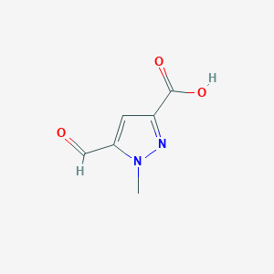 5-Formyl-1-methyl-1H-pyrazole-3-carboxylic acid