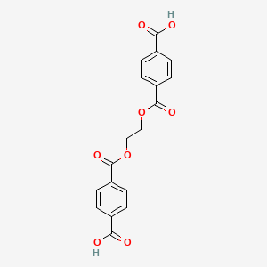 molecular formula C18H14O8 B3049843 对苯二甲酸乙二醇酯 (1:2) CAS No. 2225-05-0
