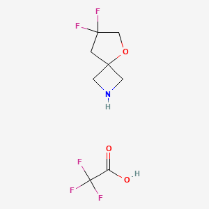 7,7-Difluoro-5-oxa-2-azaspiro[3.4]octane;2,2,2-trifluoroacetic acid