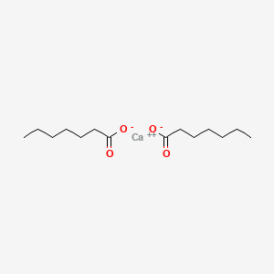 molecular formula C14H26CaO4 B3049889 Calcium diheptanoate CAS No. 22421-71-2
