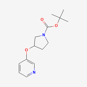 tert-Butyl 3-(pyridin-3-yloxy)pyrrolidine-1-carboxylate