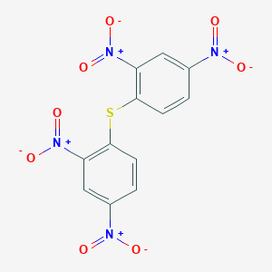 molecular formula C12H6N4O8S B3049919 Sulfide, bis(2,4-dinitrophenyl) CAS No. 2253-67-0