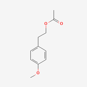 molecular formula C11H14O3 B3049921 p-Methoxyphenethyl acetate CAS No. 22532-51-0