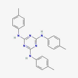 1,3,5-Triazine-2,4,6-triamine, N,N',N''-tris(4-methylphenyl)-
