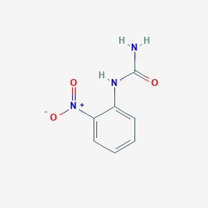 molecular formula C7H7N3O3 B3049957 (2-Nitrophenyl)urea CAS No. 2273-04-3