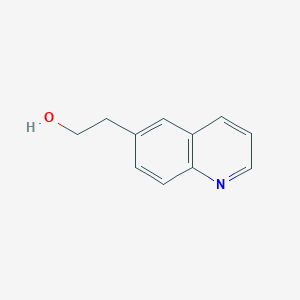 molecular formula C11H11NO B3049964 2-(Quinolin-6-YL)ethanol CAS No. 227809-77-0