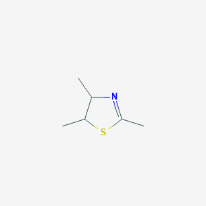 Thiazole, 4,5-dihydro-2,4,5-trimethyl-, (4R,5S)-rel-