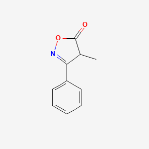 5(4H)-isoxazolone, 4-methyl-3-phenyl-