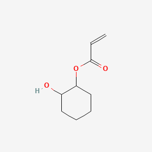 molecular formula C9H14O3 B3050067 2-Hydroxycyclohexyl prop-2-enoate CAS No. 23451-03-8