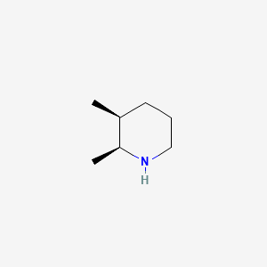 molecular formula C7H15N B3050075 cis-2,3-Dimethylpiperidine CAS No. 23513-39-5