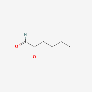 molecular formula C6H10O2 B3050095 Hexanal, 2-oxo- CAS No. 2363-84-0