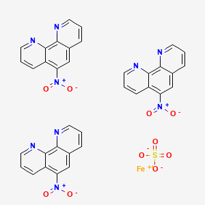 Iron(2+), tris(5-nitro-1,10-phenanthroline-kappaN1,kappaN10)-, sulfate (1:1)