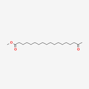 molecular formula C19H36O3 B3050127 Methyl 17-oxooctadecanoate CAS No. 2380-32-7