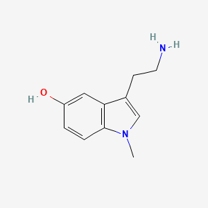 1H-Indol-5-ol, 3-(2-aminoethyl)-1-methyl-