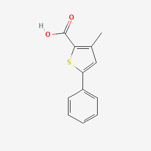 3-Methyl-5-phenylthiophene-2-carboxylic acid