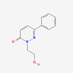B3050143 3(2H)-Pyridazinone, 2-(2-hydroxyethyl)-6-phenyl- CAS No. 23916-77-0