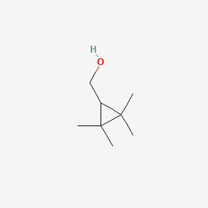 molecular formula C8H16O B3050181 (2,2,3,3-四甲基环丙基)甲醇 CAS No. 2415-96-5