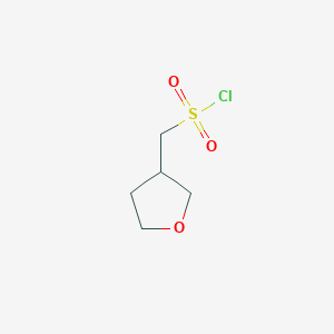 Oxolan-3-ylmethanesulfonyl chloride
